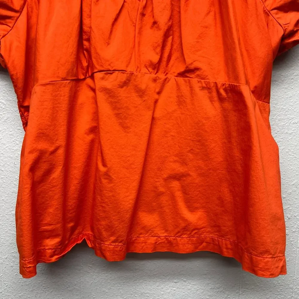 Old Navy Smocked Babydoll Puff Sleeve Top Womens XXL Cottage Boho Casual Party